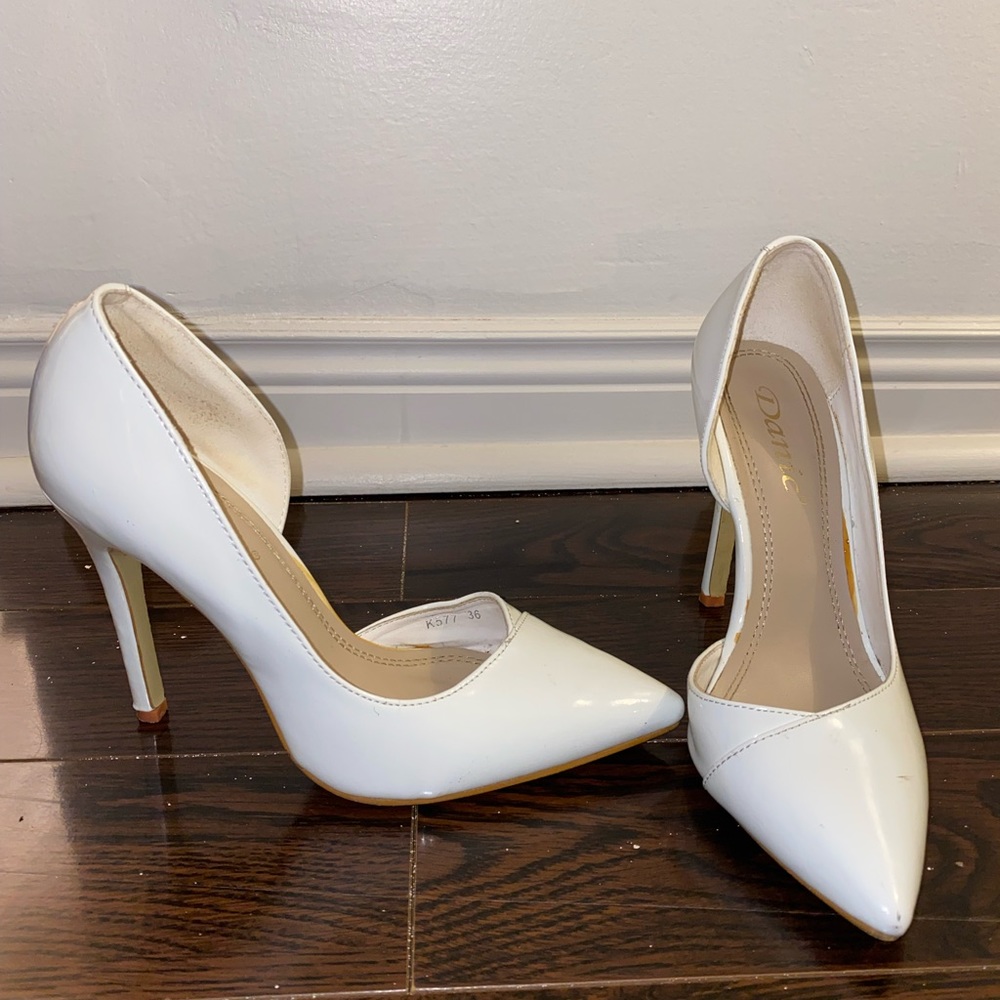 White heels